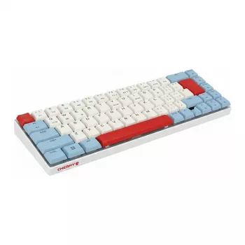 Cherry TAS MX-LP 2.1 teclado inalámbrico compacto DE-Layout blanco
