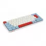 Cherry TAS MX-LP 2.1 teclado inalámbrico compacto DE-Layout blanco