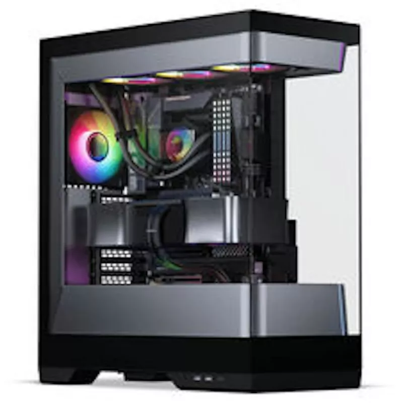 PHANTEKS S2 carcasa PC, incl. 4x ventilador 120mm, refrigeración líquida Glacier One 360M25 Gen2 DRGB AiO