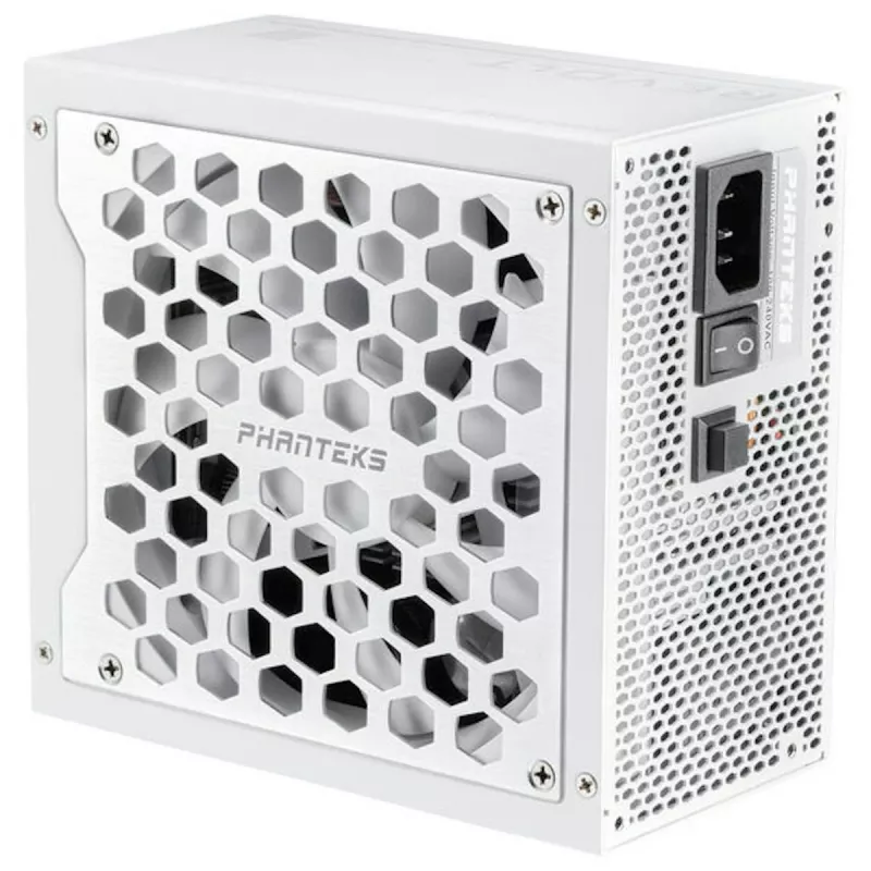 Phanteks Revolt 1200W Platinum Bundle, fuente de alimentación con kit de cables - blanco
