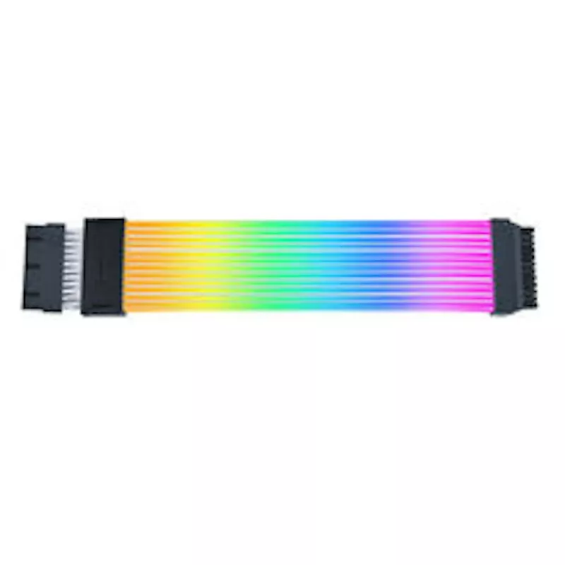 Lian Li Visual Upgrade Kit Strimer Wireless cable para placa base 24 pines RGB, controlador + cable GPU 12V-2x6 Wide y pantalla universal 8.8 - blanco