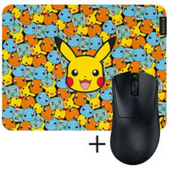 Razer DeathAdder V4 Pro ratón gaming + Razer Gigantus V2 alfombrilla pack