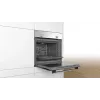 BOSCH Horno HBF010BR3S, ancho 60 cm, clase energética A, acero inoxidable