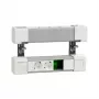 SCHNEIDER ELECTRIC UNICA SYSTEM+ DISPOSITIVO DE SOBREMESA 4XSCHUKO+USB A/C+RJ45 OPT, BLANCO/GRIS
