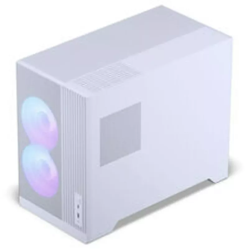 Carcasa de PC Phanteks XT M3, carcasa mini + ventilador D30 PWM Regular Airflow D-RGB, pack de 3, blanco