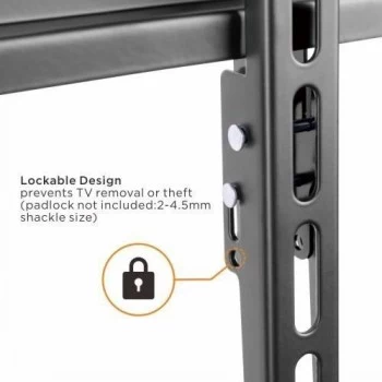 LH-GROUP soporte de pared vertical 37-75