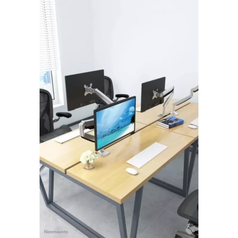 Soporte de sobremesa NEOMOUNTS para pantalla plana (10-32) pinza de mesa/pasacables