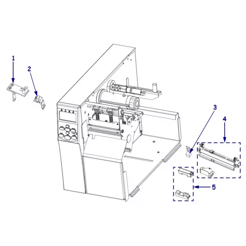 Sensor de falta de papel Zebra - para Zebra 110Xi4