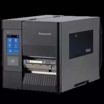 HONEYWELL PD45S0C, LCD color, impresora térmica directa y de transferencia térmica, Ethernet, 203 dpi, sensor de extracción de etiquetas, rebobinador, función de despegado, sin cable de alimentación, EU - impresora de etiquetas - color