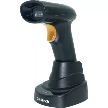 Unitech MS822B 2D SR Imager 2.4G Wireless Bluetooth con base de carga y dongle - lector de códigos de barras - escáner