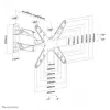 NEOMOUNTS SOPORTE DE PARED PARA PANTALLA PLANA (INCLINACIÓN Y GIRO)