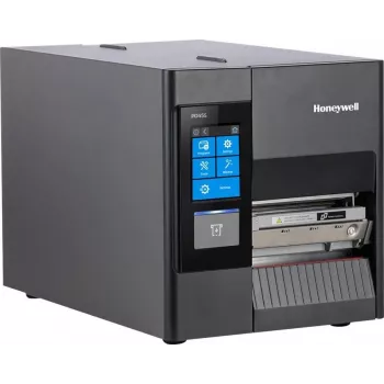 HONEYWELL PD45S0F, pantalla táctil completa, impresora térmica directa y de transferencia térmica, Ethernet, 203 dpi, sensor de extracción de etiquetas, rebobinador, peel-off, sin cable de alimentación, EU - impresora de etiquetas - 203 dpi