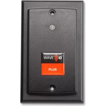 RF IDeas WAVE ID Plus SDK con iCLASS SE y Seos Lector USB de superficie negro