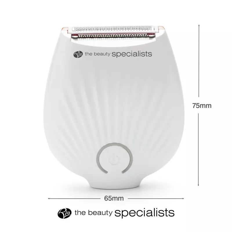 Rio SHSH-WH-BOT-EU/1.0 Go Smooth maquinilla de afeitar para mujer, blanco