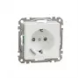 SCHNEIDER ELECTRIC TOMA DE CORRIENTE 1-FACH EXXACT 1S/16A/IP20 EMPOTRAR ZB BLANCO