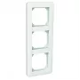 SCHNEIDER ELECTRIC Marco EXXACT 3 módulos con puente, blanco polar