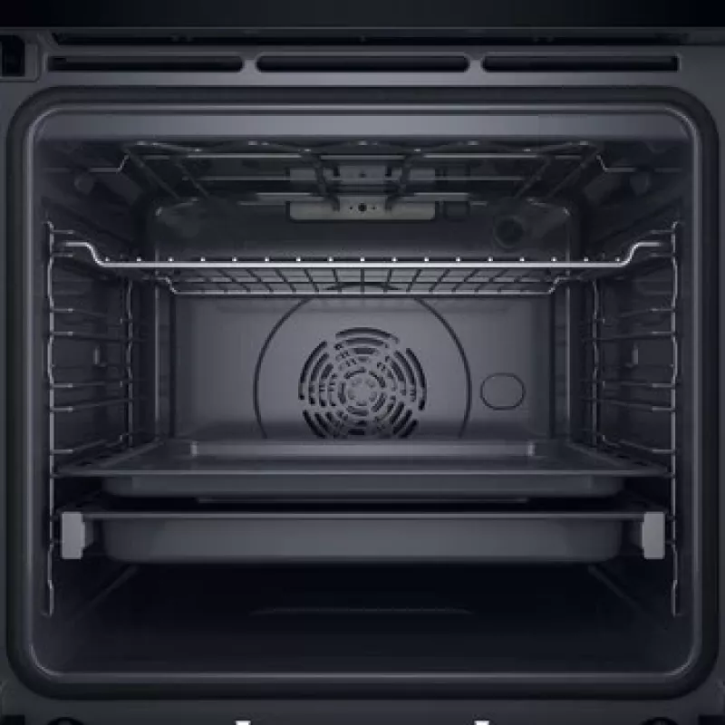 WHIRLPOOL Horno WOI4S8PM1SB, Negro, Clase energética A+, 6th SENSE