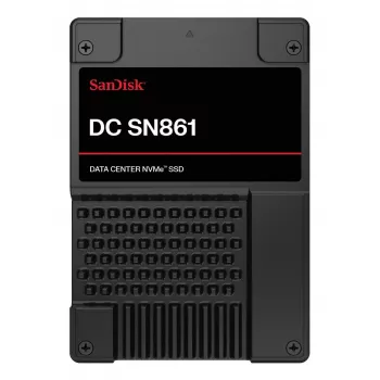SSD|SANDISK|DC SN861|1920 GB|PCI Express 5.0|NVMe Ja|Velocidad de escritura 3600 MB/s|Velocidad de lectura 13700 MB/s|U.2|MTBF 2500000 h|WUS6BA119PSP9X30TS2525