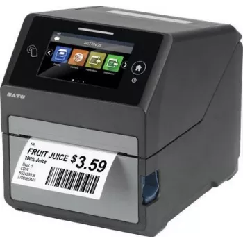 SATO CT4-LX - Térmica directa/transferencia térmica - Impresora POS - 203 x 203 DPI - 8 ips - 0.08 - 0.19 µm - 12,8 cm