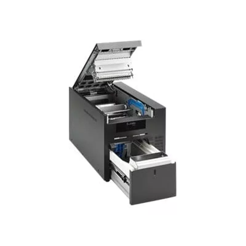 Zebra ZC10L - Impresora de tarjetas de plástico - Color - Sublimación térmica - 140 x 88 mm - 300 dpi - hasta 410 tarjetas/hora (monocromo)