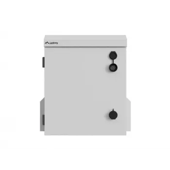 Carcasa rack para montaje en pared/mástil exterior IP55 de 10