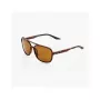 100% Kasia Gafas de sol - Lente Peakpolar Soft Tact Havana