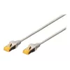 DIGITUS cable de conexión CAT6A S/FTP, 0,5 m, gris