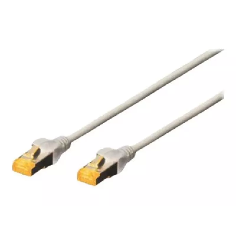 DIGITUS cable de conexión CAT6A S/FTP, 0,5 m, gris