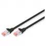 Digitus CAT 6 S/FTP Cable de red RJ-45 Cat6 3m Negro