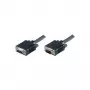 Microconnect MONGH1B Adaptador de cable de vídeo 1 m SVGA HD15 Negro