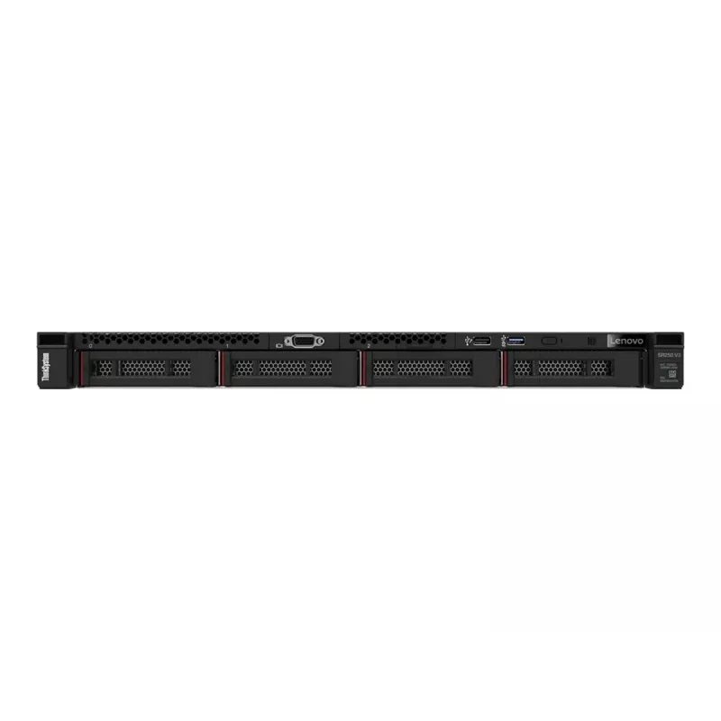 Servidor en rack Lenovo ThinkSystem SR250 V3 (1U) Intel® Xeon® 6353P 2,7 GHz 32 GB DDR5-SDRAM 800 W