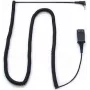 Cable POLY 3,5mm a QD para IP Touch 3M negro 85Q43AA