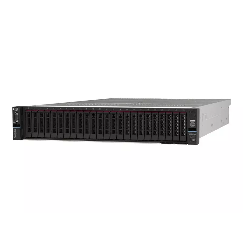 Servidor Lenovo ThinkSystem SR665 V3 Rack (2U) AMD EPYC 9124 3 GHz 32 GB DDR5-SDRAM 1100 W