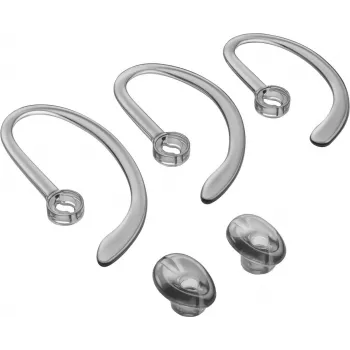 HP Poly 85Q18AA kit de ganchos para la oreja y almohadillas para Poly CS540 (2 almohadillas, 3 ganchos)