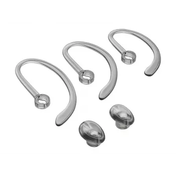 HP Poly 85Q18AA kit de ganchos para la oreja y almohadillas para Poly CS540 (2 almohadillas, 3 ganchos)