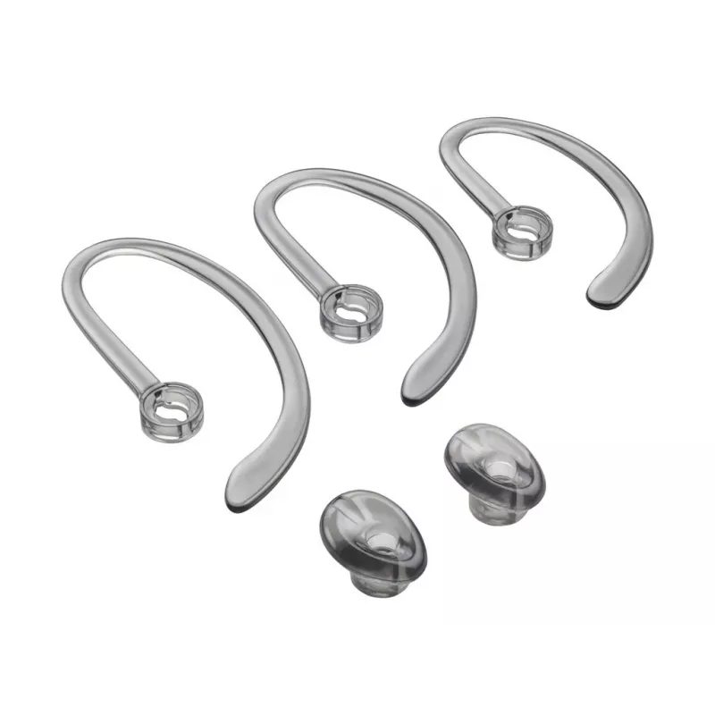 HP Poly 85Q18AA kit de ganchos para la oreja y almohadillas para Poly CS540 (2 almohadillas, 3 ganchos)