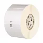 Zebra Z-Ultimate 3000T 3006628 rollo de etiquetas, poliéster, plateado, adhesivo permanente, 70 x 32 mm, núcleo de 25,4 mm, Ø 127 mm, 2370 etiquetas/rollo (28 440 por juego)