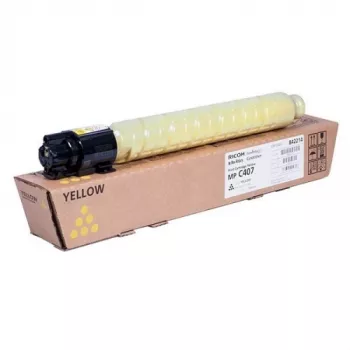 Tóner Ricoh MP C407 amarillo 842214 10000 páginas
