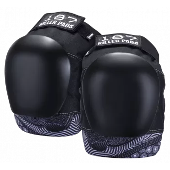 187 Killer Pro Rodilleras Talla L Keegan Palmer Negro