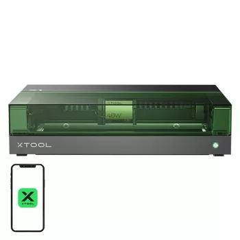 Máquina de grabado láser 2 en 1 xTool S1 40W Basic (Negro)