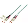 EFB Elektronik O0318.1 Cable de conexión de fibra óptica Duplex SC-SC OM4, 1 m, violeta