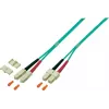 EFB Elektronik O0318.7,5 Cable de conexión de fibra óptica Duplex SC-SC OM4, 7,5 m, violeta