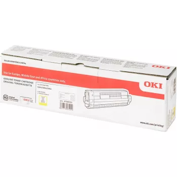 Cartucho de tóner OKI - 5k páginas - Amarillo