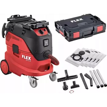 FLEX VCE S44 LAC aspirador agua/polvo 42L 1400W con bolsas y maletín