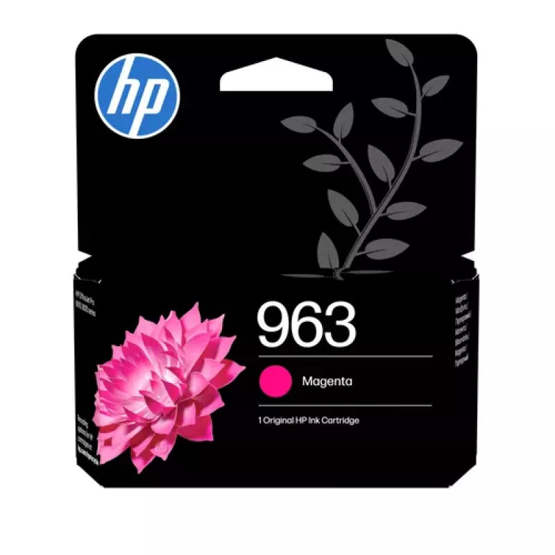 HP 963 cartucho de tinta original magenta estándar 9,5 ml