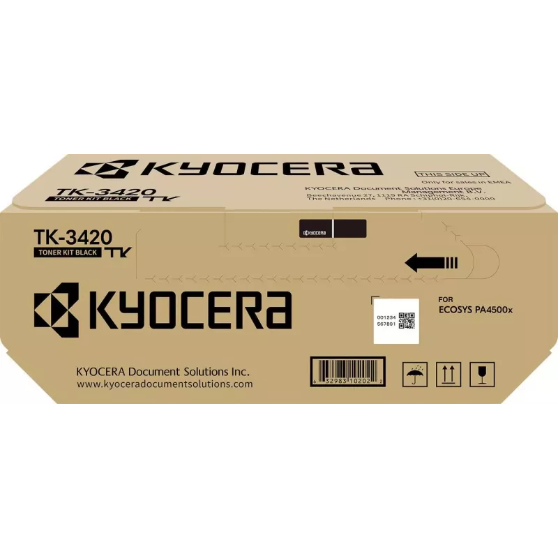 Kyocera Original TK-3420 cartucho de tóner negro 15000 páginas