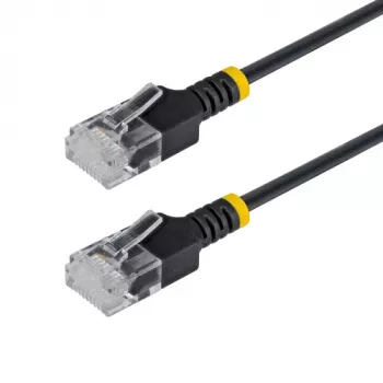 StarTech.com cable de red Cat6a UTP Ultra Slim de 3 m - conector RJ-45 macho a conector RJ-45 macho - negro
