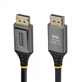 StarTech.com Cable DisplayPort 2.1 de 2 m - Certificado DP54 - Negro