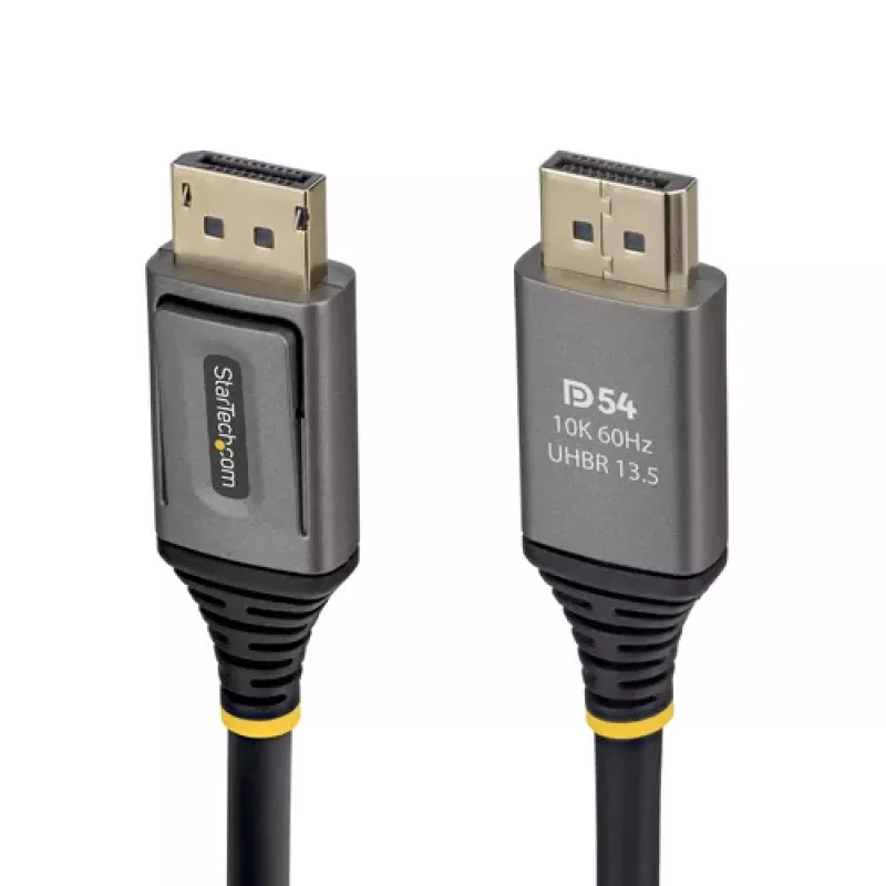 StarTech.com Cable DisplayPort 2.1 de 0,5 m - DP54 - Conector macho DisplayPort a conector macho DisplayPort - Negro