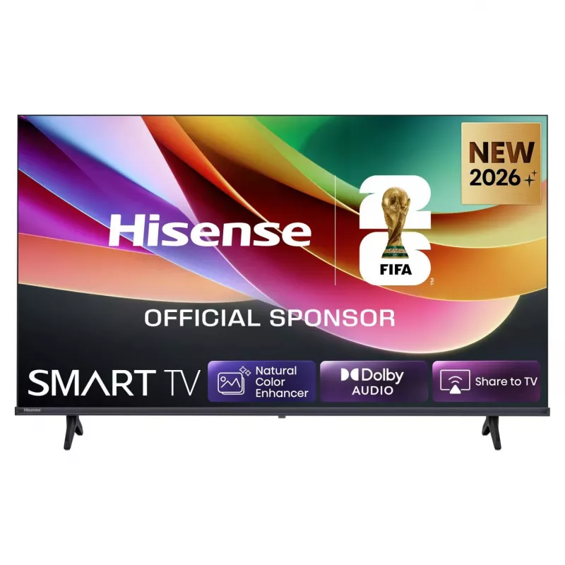 Hisense 32A49S Smart TV 32 pulgadas (80 cm) HD Ready DLED 60 Hz 8,5 ms HDR Wi-Fi HDMI USB LAN VESA Negro